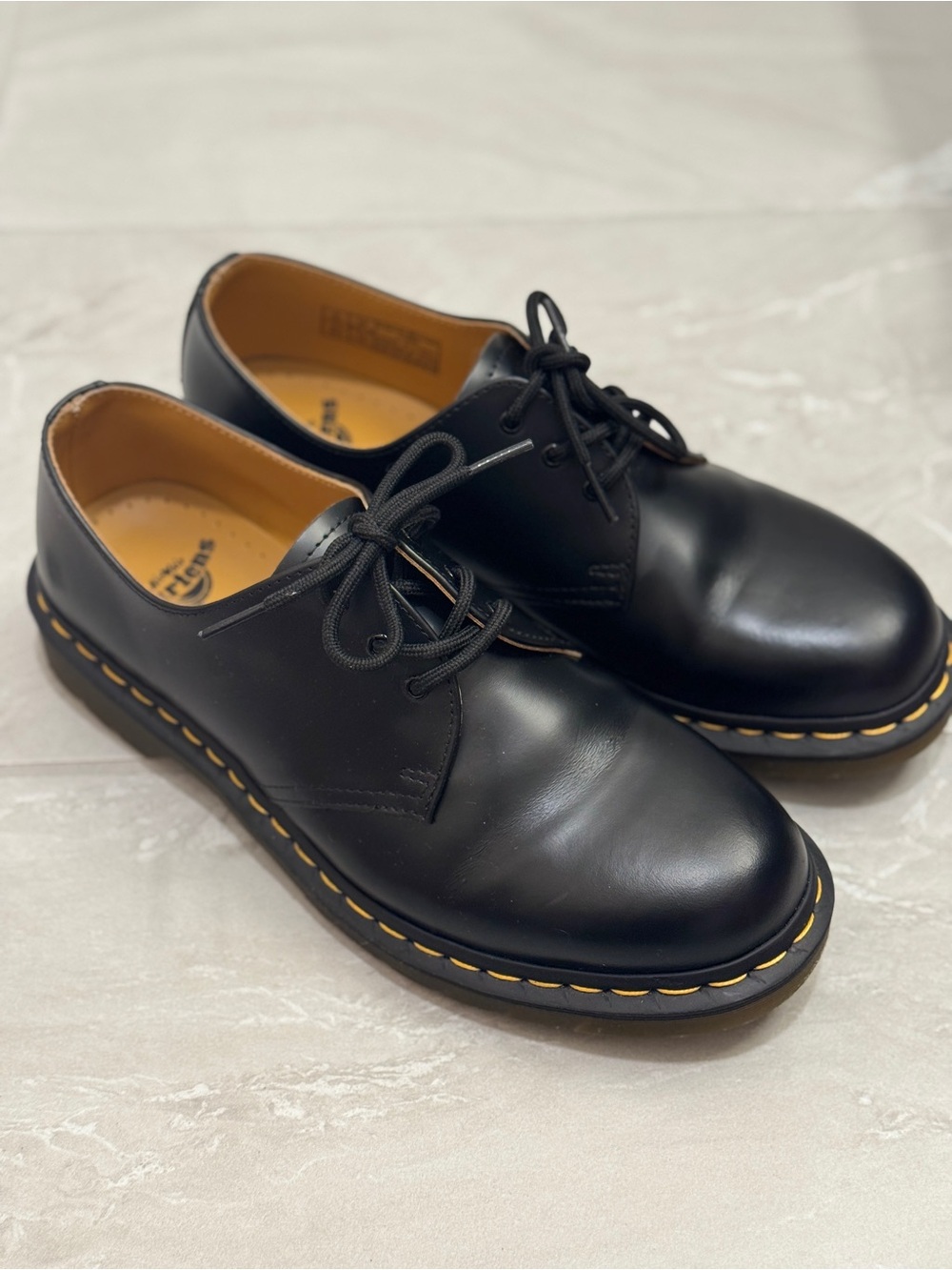 Dr. Martens 1461 Smooth Leather Oxford Shoes Old Money Classic - Picture 3 of 11